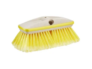 Star brite Deluxe Yellow Soft Wash 8" Brush Head w/Bumper - Dual Connections