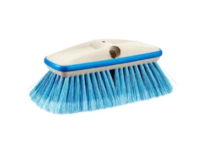 Star brite Deluxe Medium Blue Wash 8" Brush Head w/Bumper - Dual Connections