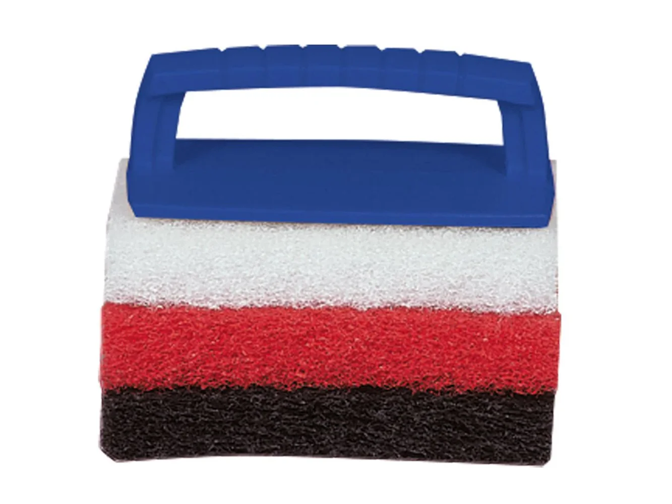 Star brite Multi-Texture Scrub Pad Kit w/Interchangeable Handle - 3 Pads