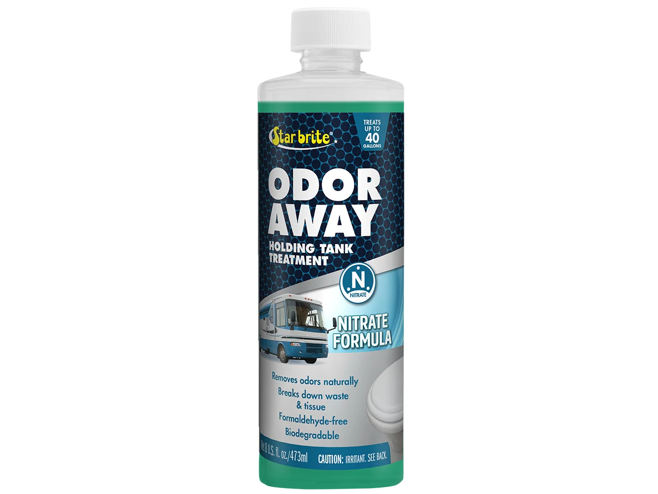 Star brite Odor Away Holding Tank Treatment - Nitrate Formula - 8 oz *4-Pack