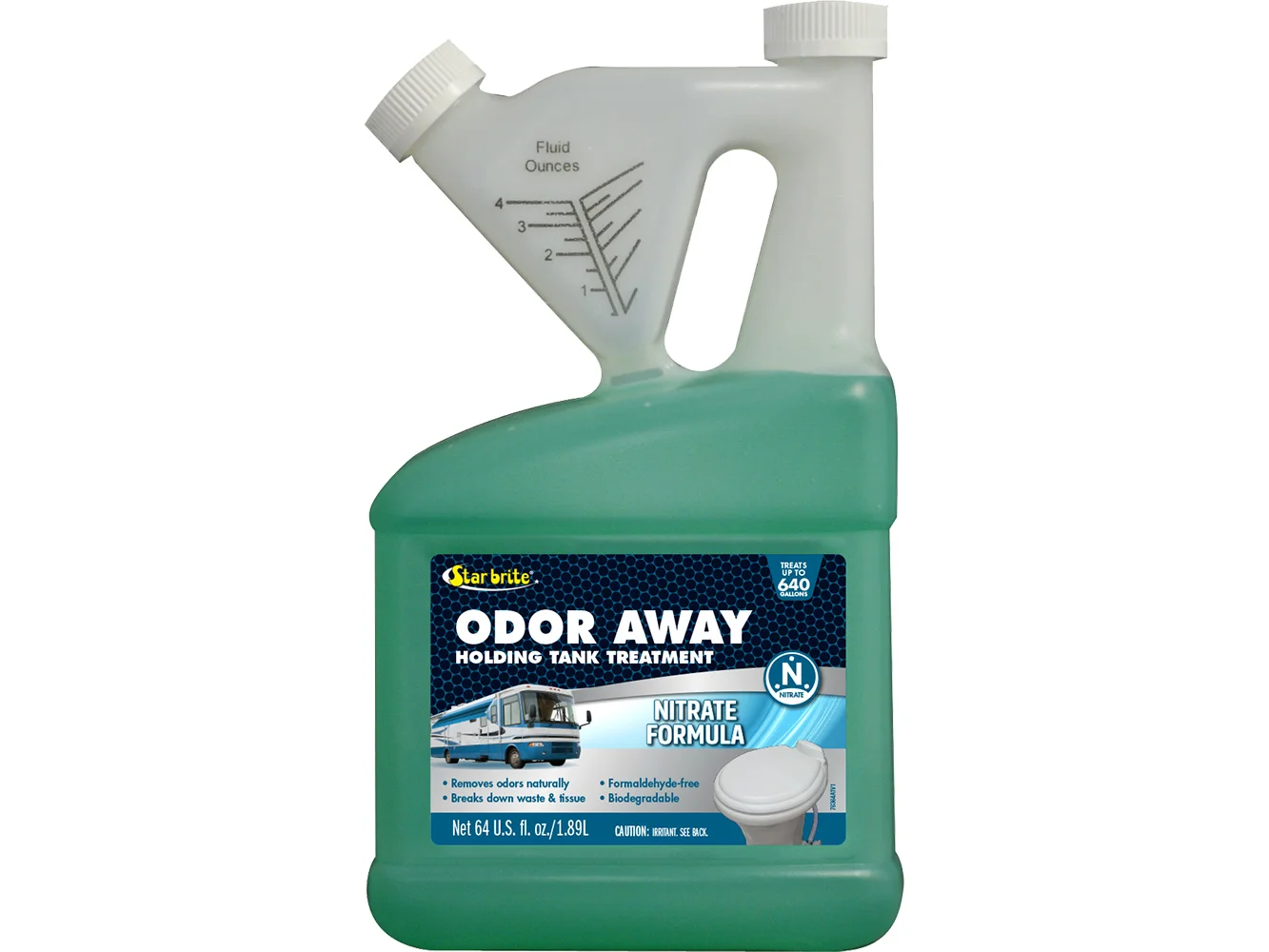 Star brite Odor Away Holding Tank Treatment - Nitrate Formula - 64 oz