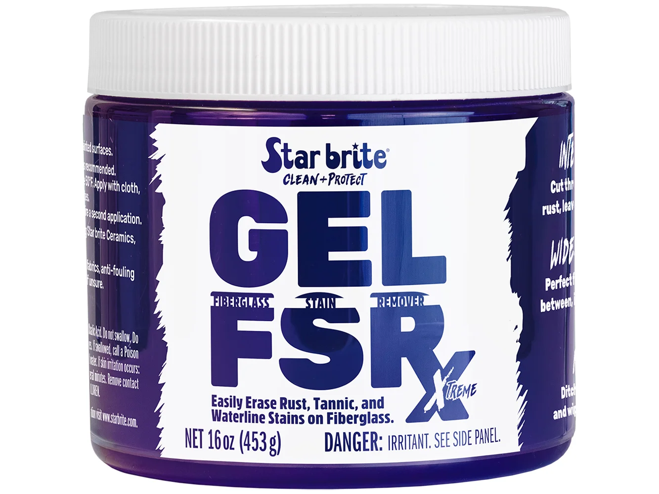 Star brite GEL FSR Xtreme Fiberglass Stain Remover - 16 oz