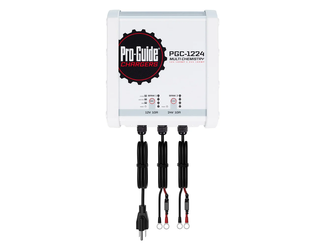 Pro-Guide 2 Bank On-Board Battery Charger - (1) 12V / (1) 24V - 20-Amp