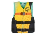 Full Throttle Teen Nylon Life Jacket - Yellow/Black