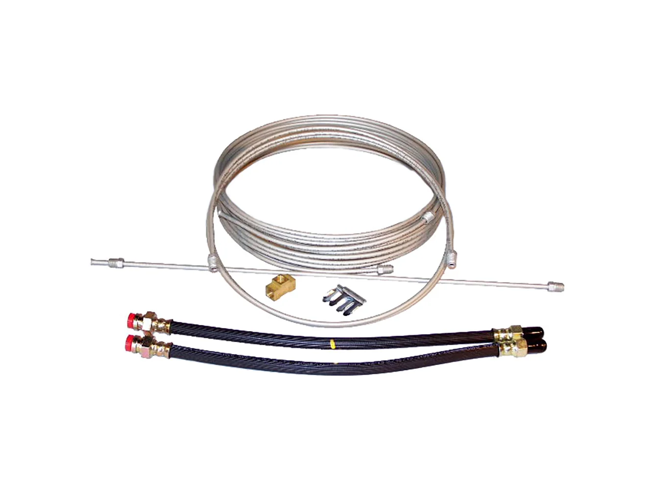 Load Rite Steel Brake Line Kit - Single Axle