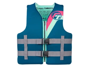 Full Throttle Adult Rapid-Dry Life Jacket - L/XL - Aqua