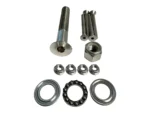Sea Swivel Replacement Mount Hardware Kit w/5" Main Bolt, Nut, Bearing, & 4-Bolt Package of Mounting Hardware
