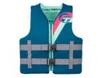 Full Throttle Adult Rapid-Dry Life Jacket - S/M - Aqua