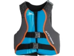 Stearns Youth Hydroprene Life Vest - Type III - Blue/Grey - 50-90lbs