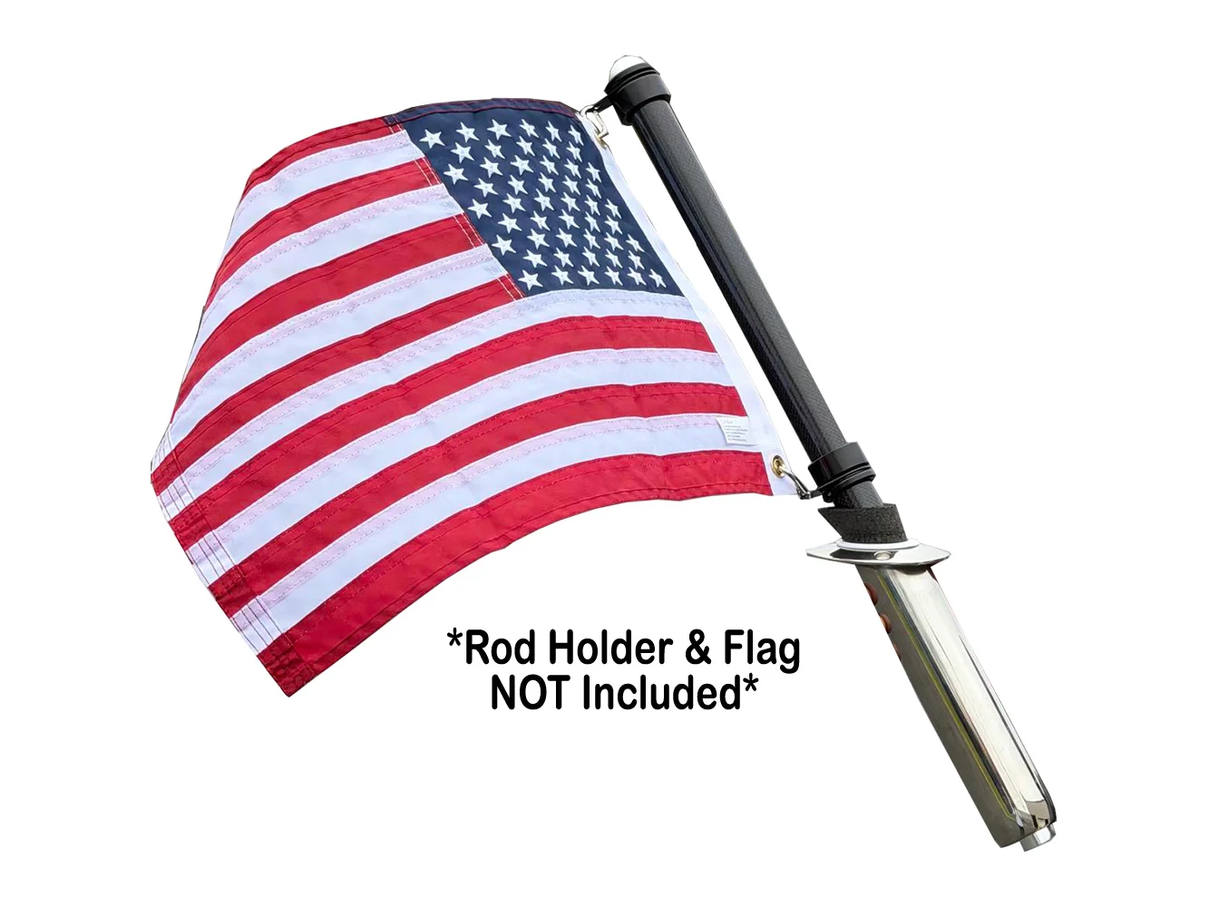 TACO Carbon Fiber Flag Pole w/J-Lock System - 26"