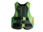 Stearns Youth Hydroprene Life Vest - Type III - Green - 50-90lbs