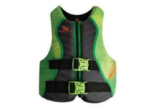 Stearns Youth Hydroprene Life Vest - Type III - Green - 50-90lbs
