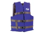 Stearns Adult Life Vest USCG Approved Type III PFD - Blue - Standard Fit