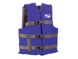 Stearns Adult Life Vest USCG Approved Type III PFD - Blue - Standard Fit