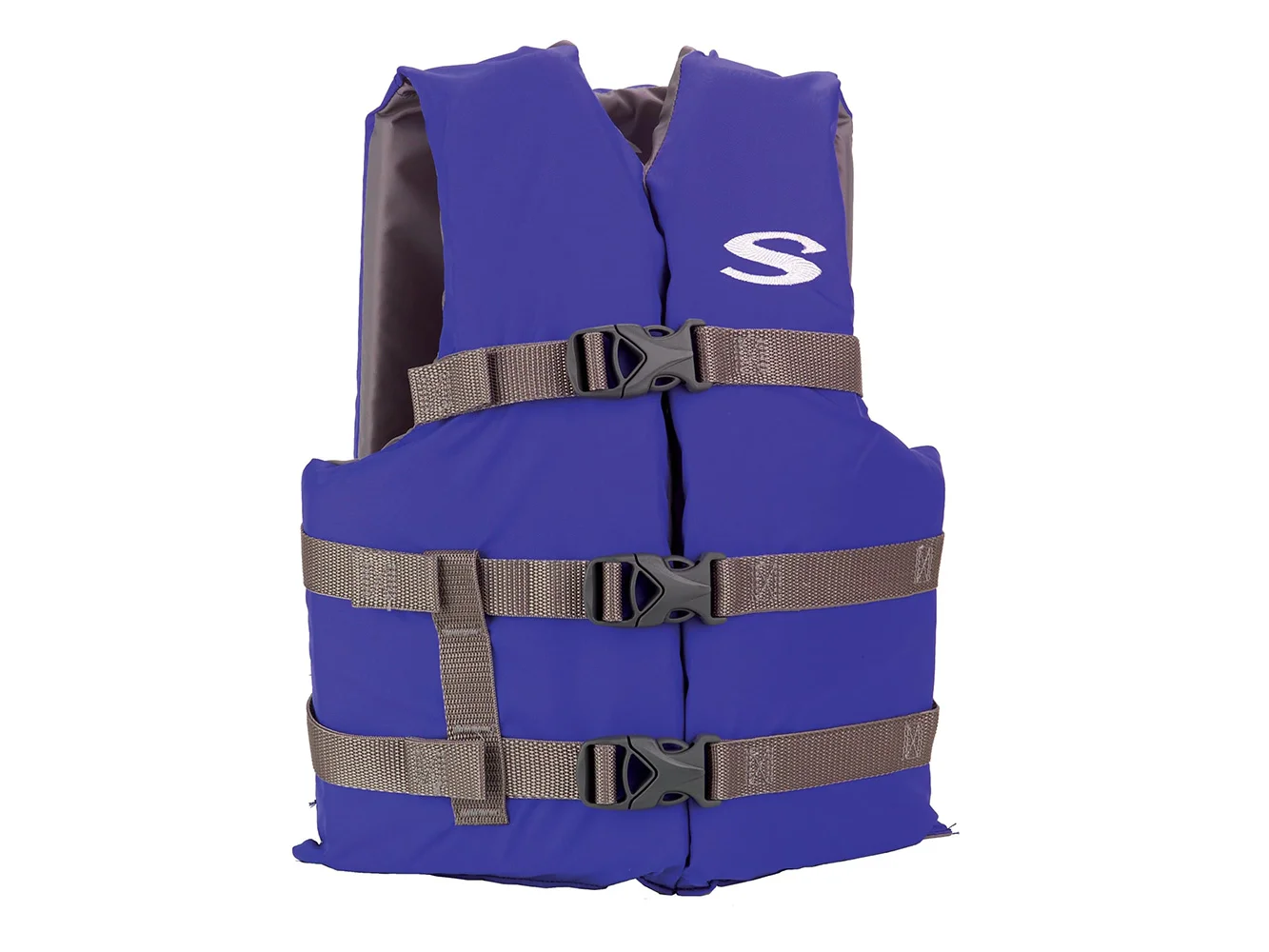 Stearns Adult Life Vest USCG Approved Type III PFD - Blue - Standard Fit