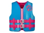 Full Throttle Youth Rapid-Dry Life Jacket - Aqua