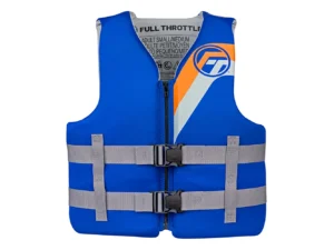 Full Throttle Adult Rapid-Dry Life Jacket - S/M - Blue