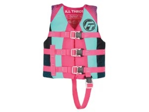 Full Throttle Nylon Life Jacket - Child - Pink