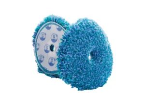 Lake Country Marine Blue/Teal Medium Cut Wool Flat Pad - 6" x 1"