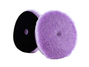 Lake Country Purple Foamed Wool Buffing/Polishing Pad 5.5" x .75"