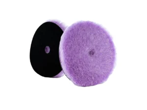 Lake Country Purple Foamed Wool Buffing/Polishing Pad 6.5" x .75"