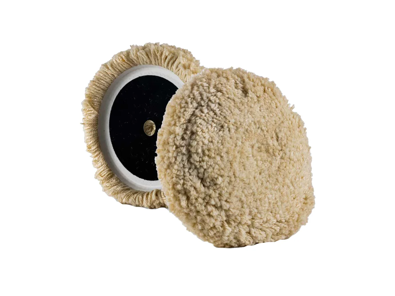 Lake Country 50/50 Steamed Twisted Wool/Polyester Pad 8" x 1.5"