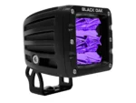 Black Oak 2" Ultraviolet LED Pod Light - Flood Optics - Pro Series 3.0 - 12W