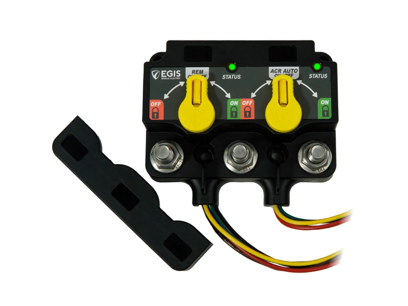 Egis XD Dual Flex L ACR Relay w/Knobs - Tinned Wires