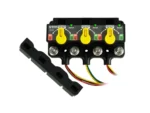Egis XD Triple Flex L (Relay) - ACR - (Relay) w/Knobs - Tinned Wires