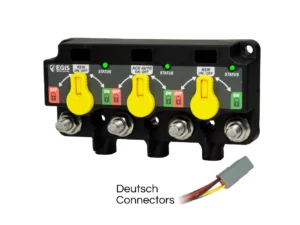 Egis XD Flex 1 Triple Relay/VSR/LVD w/Knob - 6-Pin DTM Connector