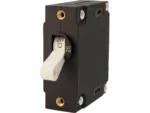 Egis A Series White Toggle Panel Mount Circuit Breaker - Single Pole 25A