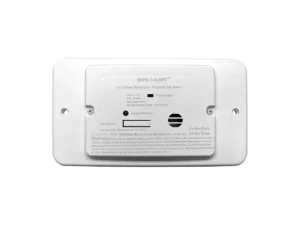 Safe-T-Alert 25 Series Flush Mount Dual Carbon Monoxide/Propane Alarm w/Trim Ring - White - 12V Hard Wire