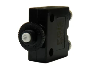 Egis 40A Push Button Panel Mount Circuit Breaker - Screw Terminals