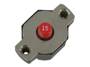 Egis 15A Push Button Circuit Breaker - Reset Only