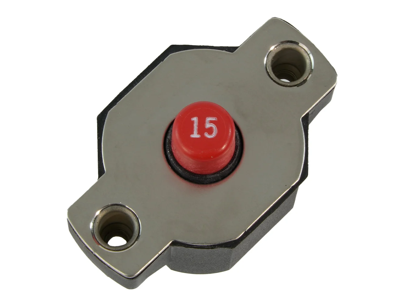 Egis 15A Push Button Circuit Breaker - Reset Only