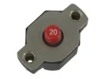 Egis 20A Push Button Circuit Breaker - Reset Only