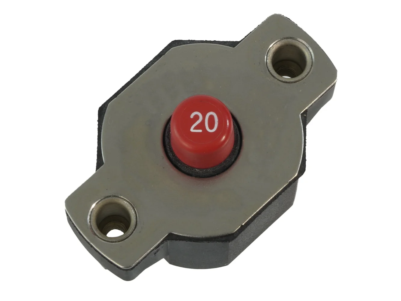 Egis 20A Push Button Circuit Breaker - Reset Only
