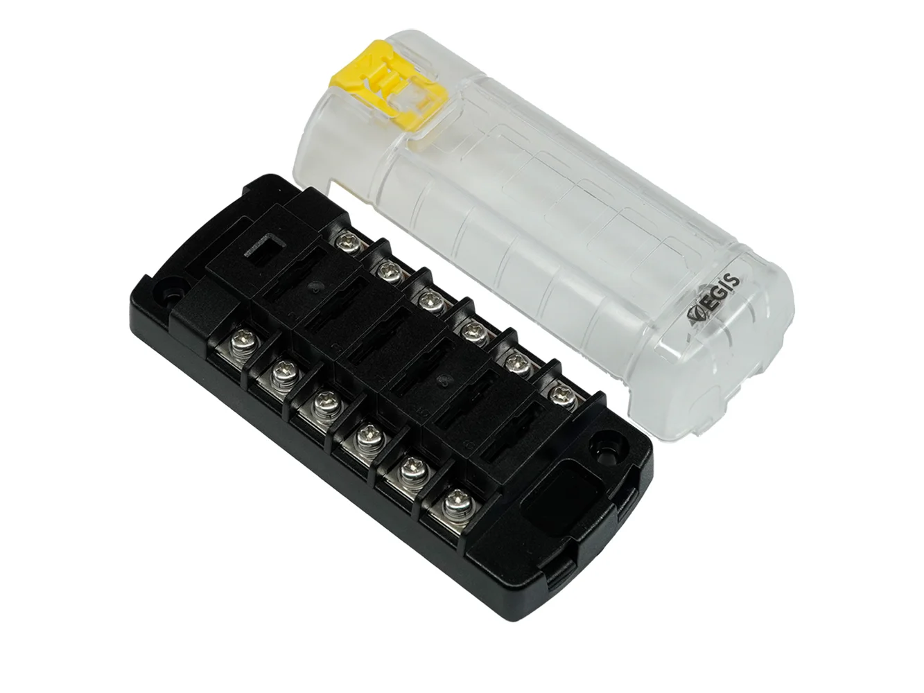 Egis RT Fuse Block w/6 Independent Circuits w/Cover