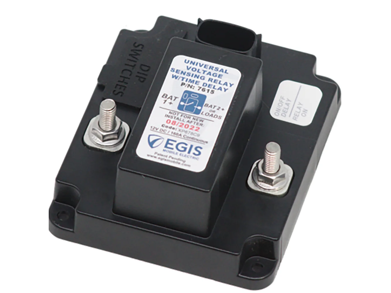 Egis TH3 Universal Voltage Sensing Relay w/OPT Time Delay 160A