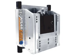 T-H Marine ATLAS&trade; EDGE 12" Set Back Hydraulic Jack Plate - Classic - Silver