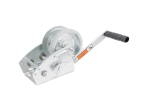 Load Rite Two-Speed Trailer Winch - 3200lbs - 25' Strap - 8" Handle