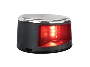Hella Marine NaviLED Gen II Port Deck Mount Navigation Lamp - Stainless Steel