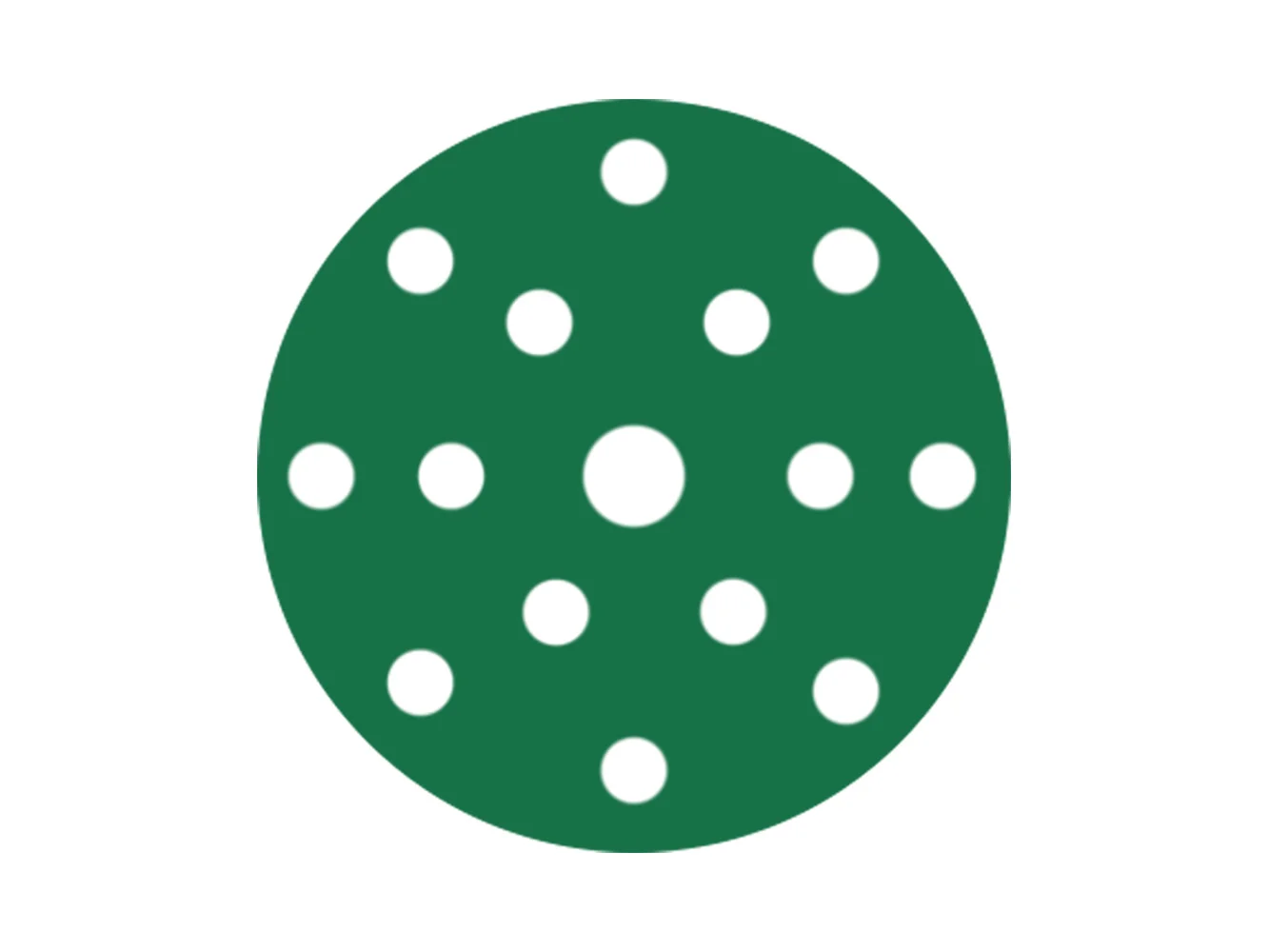RUPES PROCUT Film Abrasive Discs 150mm (6") - 15 Holes - P320 Grit *Box of 50pcs