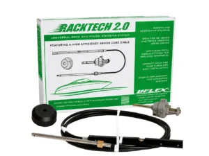 Uflex Racktech&trade; - 2.0 High Efficiency Rack & Pinion System Kit - 19' Cable