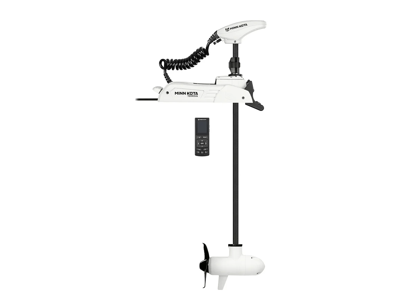 Minn Kota Riptide Terrova QUEST™ 90/115/WR Trolling Motor 24/36V, 90/115lb Thrust, 45" Shaft, Wireless Remote