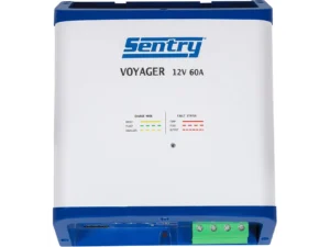 Sentry Voyager Battery Charger 12V - 60A - 115/230V Input - 3 Bank