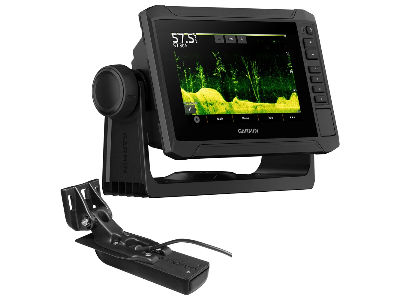 Garmin ECHOMAP™ UHD2 74sv Chartplotter/Fishfinder Combo w/US Coastal Maps & GT54UHD-TM *Remanufactured