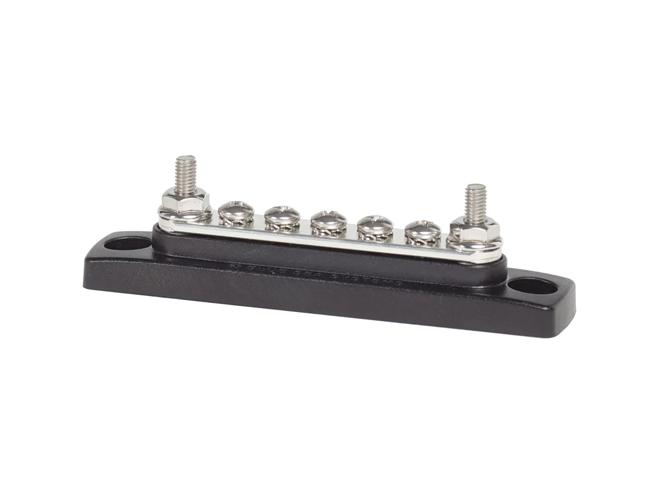 Blue Sea 2304 MiniBus 100 Ampere Common BusBar 5 x 8-32 Screw Terminal