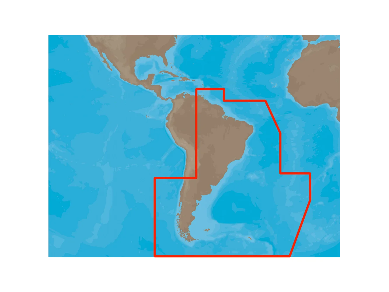C-MAP MAX SA-M501 - Gulf of Paria - Cape Horn - SD Card