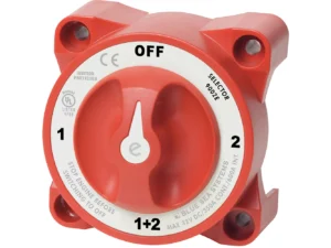 Blue Sea 9002e e-Series Battery Switch Selector w/Alternator Field Disconnect